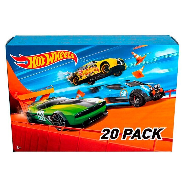 Coffret de 20 voitures Hot Wheels pour remplacer les jouets perdus et créer un circuit