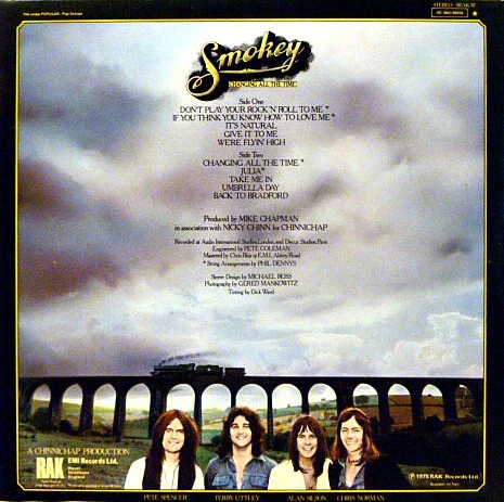 Smokie - Changing All The Time LP 1975 RAK NM/VG+ - Image 2 of 4