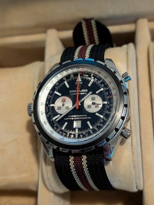 Breitling Chrono-Matic Men's Black Watch - A41360
