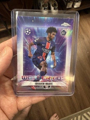 Ibrahim Mbaye 2024-25 Topps Chrome UCC Wonderkids Rookie