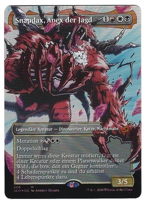 FOIL  Snapdax, Apex der Jagd / of the Hunt  - IKORIA -  deutsch  (nm +)  Mythic