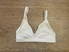 PINK Victoria's Secret Smooth Marzipan SMALL Base Stretch Triangle Bralette Bra