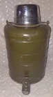 Vintage WW2 Era Stanley Thermos Jug w/ Spigot Military Green 14 x 8.75"