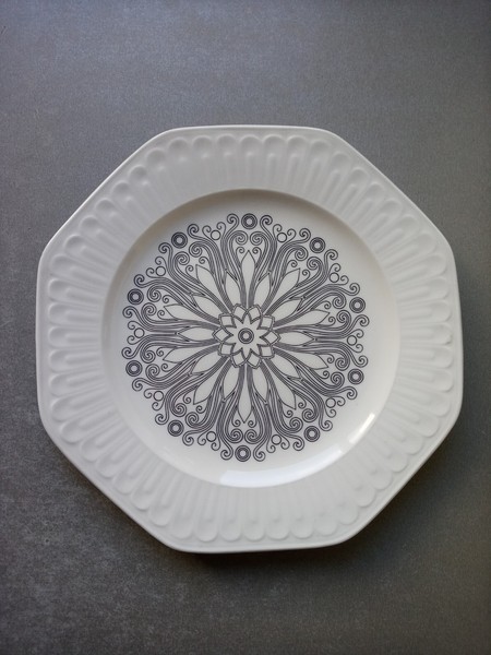 Nuevo! Plato Pontesa Alfar Etrusco Acanthus