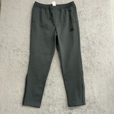 NEW Adidas Mens Fleece Tapered Joggers XL Grey M0111