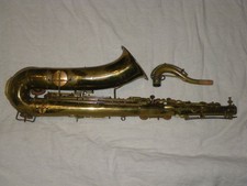 VINTAGE 1924 MARTIN HANDCRAFT PHASE 2 Bb TENOR SAXOPHONE - FOR RESTORATION