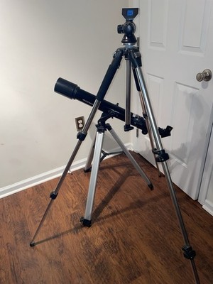 Telescope Tripod Lot 2 Orion Observer 70mm Dynatran Ath-919 Missing Parts Stand