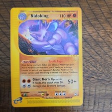 nidoking holographic pokemon card value The holo that started it all. I pulled this holo out of the only pack of base set unlimited I have ever opened as a 15-year-old back in 1999. During the If heads Pokemon Card Nidoking Lv.48 No.034