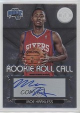 2012 Totally Certified Rookie Roll Call Silver Maurice Harkless Moe #35 Auto 8f4