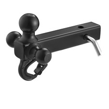 Trailer Hitch 2 Receiver 1-78 2 2-516 Tri-ball Hitch With Hook