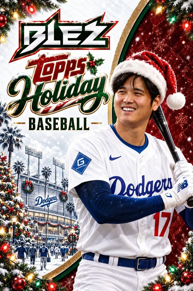 2026 Topps Holiday Baseball Release Day With Donny!*********************