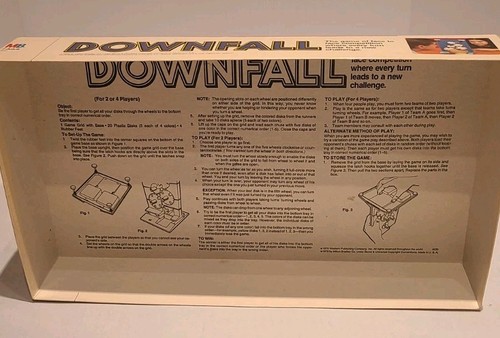 Vintage Downfall Face to Face Competition game Milton Bradley 1970 (complete) - Picture 10 of 15