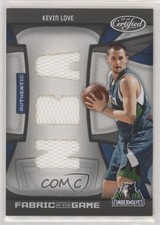 2009-10 Certified Fabric of the Game NBA Die-Cut 41/50 Kevin Love #FOG-KL 0q0