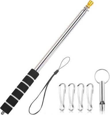 Telescopic Flagpole 3m Flaggenstange Flaggenstab Outdoor Reise Training 70st