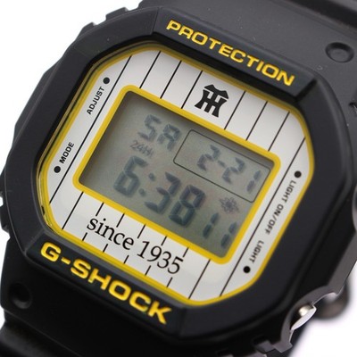 Rare CASIO G-SHOCK DW-5600VT Digital Hanshin Tigers 2005 Limited