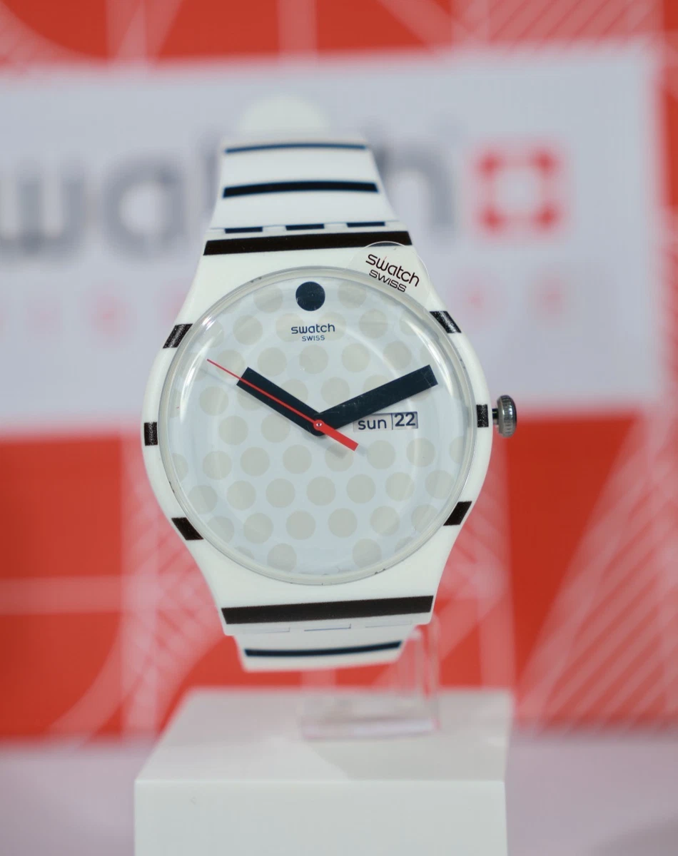 Swatch Watch - SUOW706 - ZEBRATIAN Swatch New Gent ZEBRATIAN SUOW706 - Unworn Mint Condition  main image 4
