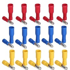100-800pcs Insulated Male Female Bullet Connectors 22-10AWG Wire Crimp Terminals