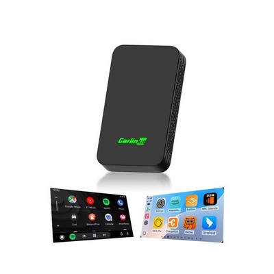 Carlinkit 5.0 Wireless CarPlay & Android Auto Adapter 2air, Plug & Play, No L...