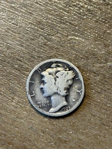 1927S Mercury Dime VG