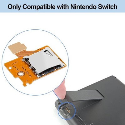 Replacement Micro SD TF Card Reader Board Tool Kit for Nintendo