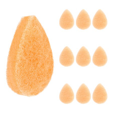 Facial Sponge 10 Pack Exfoliating Face Scrubber Pads Deep Cleansing Dead Skin