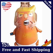 HUGE Trump Baby Blimp Balloon Balloons 47.2 Inches AM I a Baby Al Film Donald Tr
