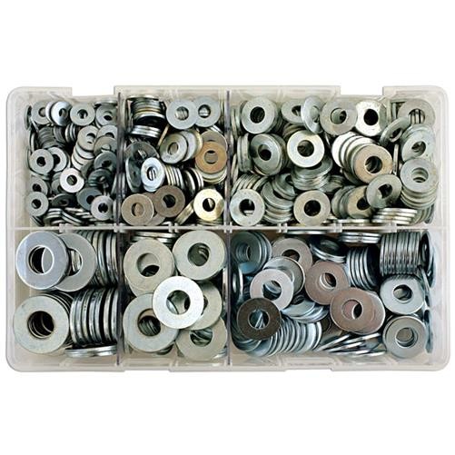 Connect Assorted Imperial Table 4 Flat Washers 800pc 31865