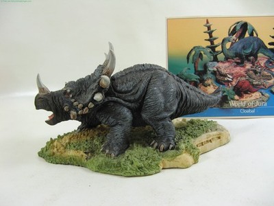Goebel World of Jura Styracosaurus ca. L 13,5 cm B 8 cm H 7,5 cm (7)