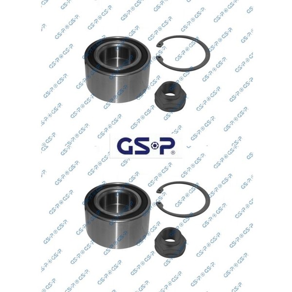 2X Radlagersatz GSP GK3245 2 Radlager Satz Links Rechts Vorderachse Vorne-image