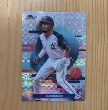 2025 Topps Finest Checkerboard Rookie Darren Baker Nationals #156