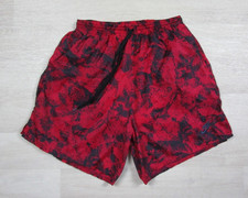 Vintage 90s Nike Running Shorts Men's S Nylon Overprint Brief Liner Athletic
