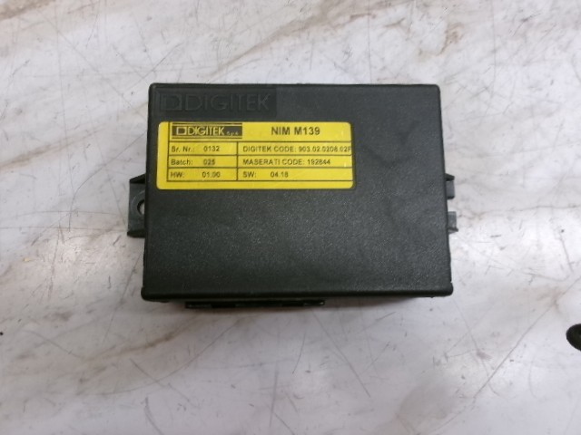 90302020802F 03 04 05 06 07 08 Maserati Quattroporte Sunroof Control Module