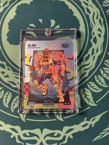 Adrian Peterson ALL DAY 80s Rad Fire Foil Bo Jackson Battle Arena 2026 Debut SSP