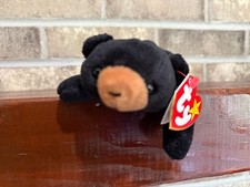 Vintage Ty Beanie Babies Blackie The Bear 1994 Style 4011