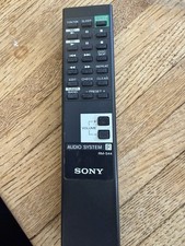 Sony RM-S44 Audio System Remote Control Untested Good Condition