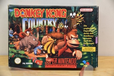 SNES Donkey Kong Country für Super Nintendo Komplett TOP mit OVP