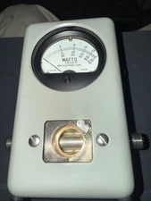 Bird Electronic Corporation 4430 Thruline Wattmeter 50 Ohm SN218 Early One Used
