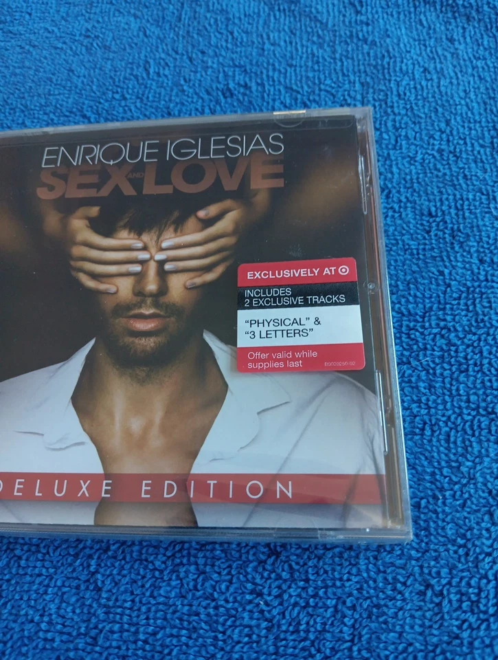 Enrique Iglesias SEX AND LOVE Deluxe TARGET CD Rare Brand New Sealed Foto 2 de 4