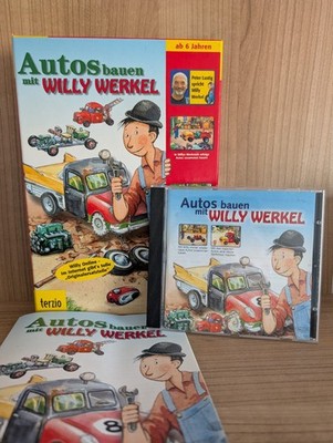 Autos bauen mit Willy Werkel CD-ROM + Heft PC Lernspiel Kinder Terzio