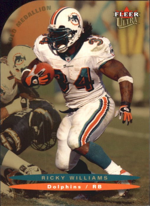 2003 Ultra Gold Medallion #95 Ricky Williams - FB