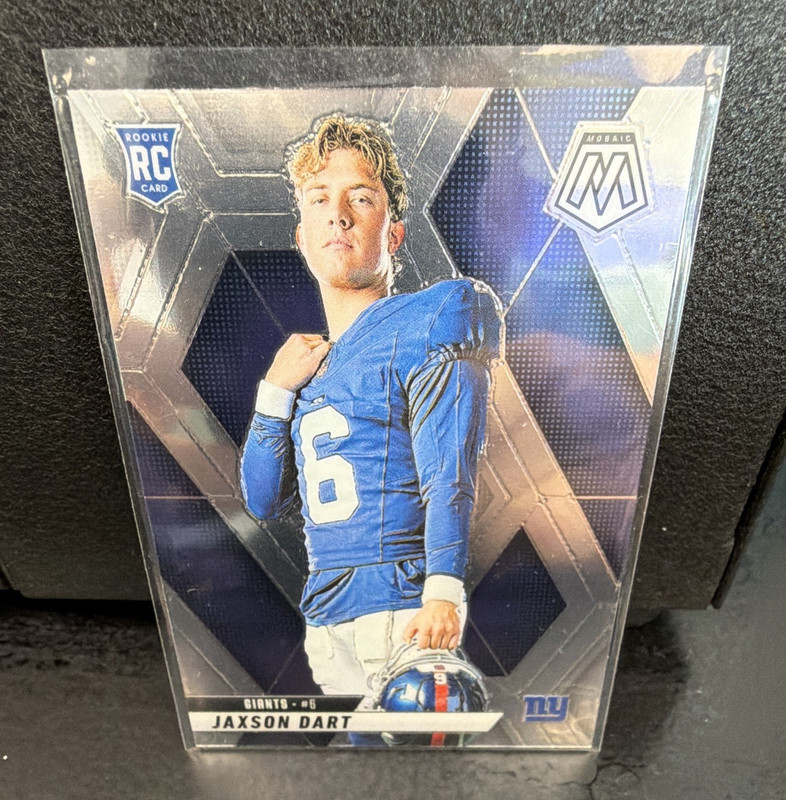 2025 Panini Mosaic Jaxson Dart Rookie Variations RC New York Giants #288