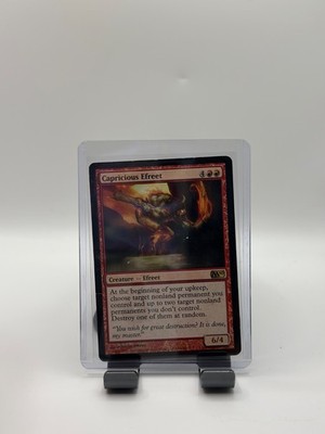 MTG, Capricious Efreet $3 ORDER MIN 131 W/ INK MARK CORNER Core Set 2010 (M10)