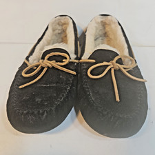 UGG Dakota Slippers. Women's Size 11 UK 9.5, EUR 42 Black Moccasins.