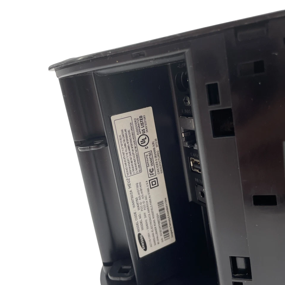 Altavoz Bluetooth Samsung SHAPE M7 Modelo: WAM750/ZA Wi-Fi - Negro #U1067 Foto 4 de 4