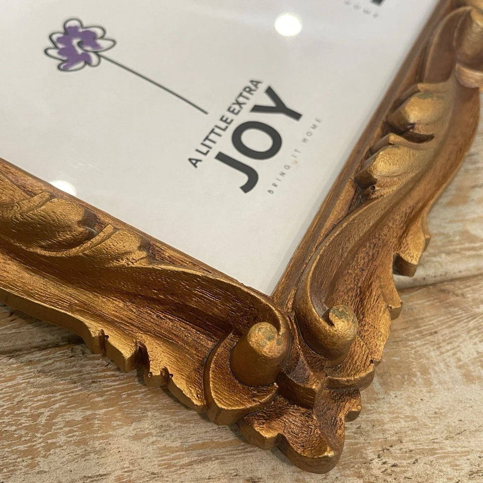 8 X10 装饰树脂木质相框壁挂 — 第 2/4 张图片