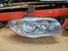 BMW 1 Series E87 E81 2007 - 2011 Driver Right Side Headlight 89310949