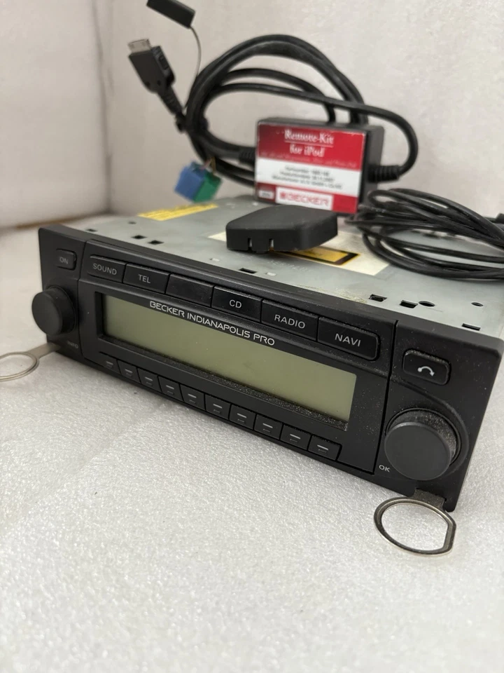 BECKER BE7950 Indianapolis PRO Autoradio Oldtimer Navi CD Mercedes R129 W124✅ - Bild 3 von 4