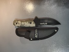 Whitetails Unlimited Knife Military Army Camo Spec Op SOG Collectors Field Knife