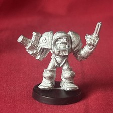 Ork Meganob ork In Mega Armour Metal OOP Rogue Trader Orks Warhammer 40k (P63)