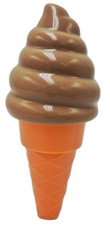 Play Food Battat Chocolate Soft Serve Ice Cream
